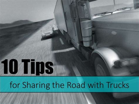 How To Share The Road With Semi Trucks 10 Safe Driving Tips