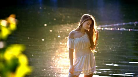 Wallpaper Water Nature Model Sunlight Women Outdoors X