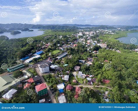 Koror Town In Palau Island Stock Image Image Of Islands Exotic
