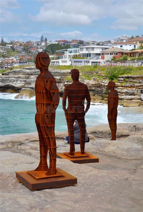 Sculptures By The Sea Exhibition Sydney Australaia Editorial Stock
