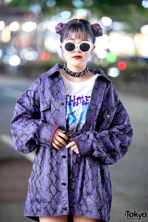 15 Year Old Japanese Student Megumi On The Street Tokyo Fashion