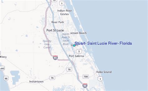Stuart Saint Lucie River Florida Tide Station Location Guide
