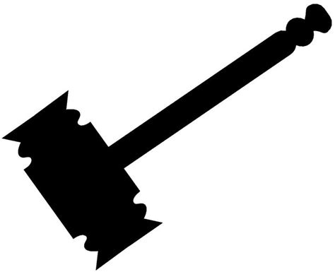 Gavel Black Clipart Best