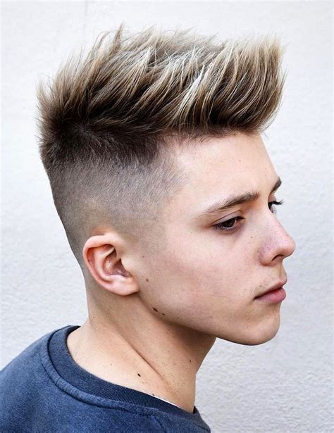 50 Best Hairstyles For Teenage Boys The Ultimate Guide 2019 Cool White
