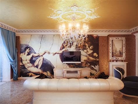 20 Awesome Wall Murals For Living Room Home Decoration And