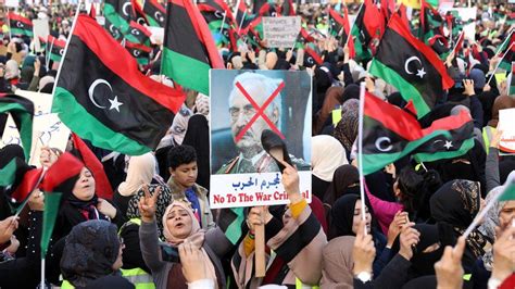 Libya Crisis Trump Speaks To Insurgent General Haftar Bbc News