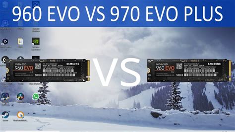 960 Evo Vs 970 Evo Plus Youtube