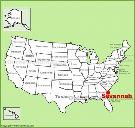 Savannah Maps Georgia Us Maps Of Savannah Printable Map Of