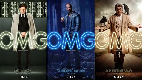 American Gods Bryan Fuller Unveils New Posters