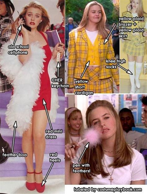 Outfits From The Movie Clueless Costume Playbook Clueless Costume