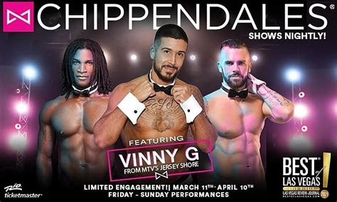 “jersey Shore” Star Vinny Guadagnino Returns To Chippendales To
