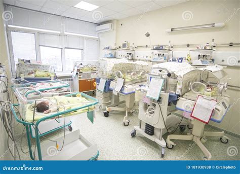 Newborn Baby In Hospital Nursery
