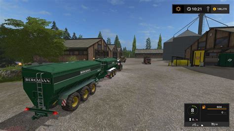 Fs17 Bergmann Gtw Auger Wagon Update By Stevie Farming Simulator