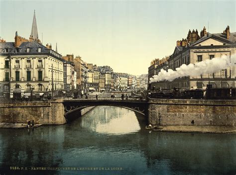 Fileconfluence Of Erdre And Loire Nantes France 1890s