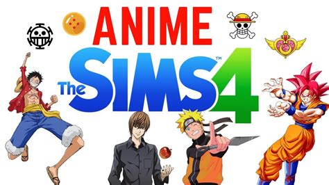 The Sims 4 4 Contenuti Personalizzati A Tema Anime Youtube