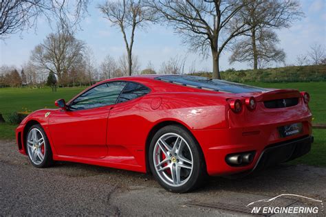 Ferrari F430 F1 Coupe Red With Black Racing Seats Av Engineering