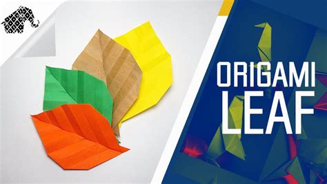Origami How To Make An Origami Leaf Origami Leaves Origami