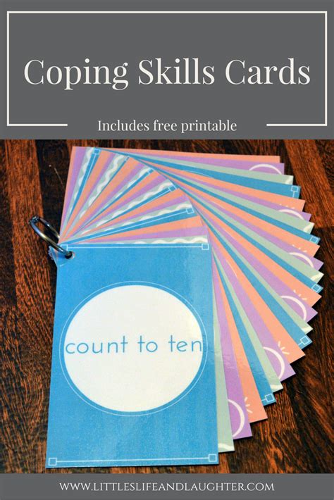 Free Printable Printable Coping Skills Cards