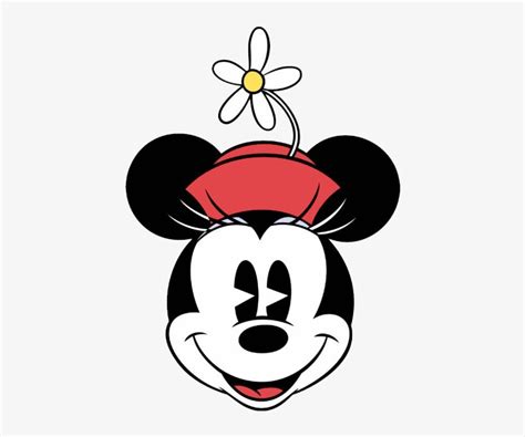Mickey And Minnie Mouse Face Clip Art