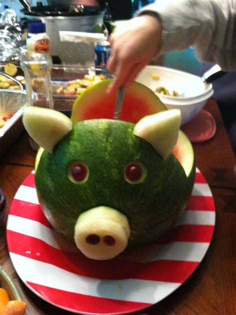 Best Fruit Salad Bowl For A Pig Roast Bbq Potluck Cookout Party Pig