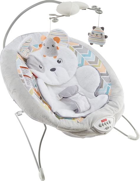 Fisher Price Sweet Snugapuppy Deluxe Bouncer Portable Bouncing Baby