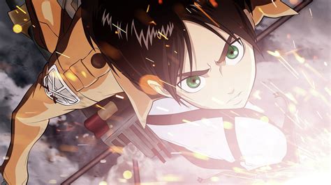 Attack On Titan Eren Shingeki No Kyojin Eren Jeager Anime Hd