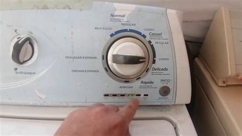 Como entrar a modo técnico lavadora whirlpool xpert SOLUCION 1 6 YouTube