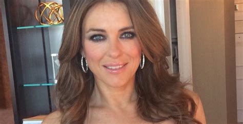 Hurley Pole Photo Liz Hurley Shows Off Incredible Body In Pole