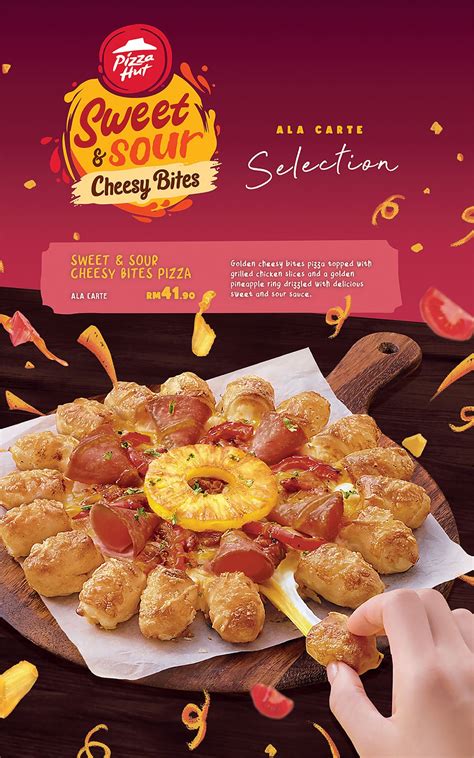 Food & beverages sale in malaysia. Pizza Huts Sweet Sour Cheesy Bites