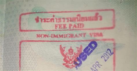thailand work permit and visa application process southern thai expat