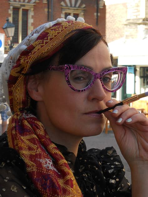 Gypsy Lady In Strong Cat Eye Glasses By Lentilux On Deviantart