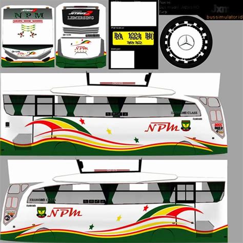 Template livery for bimasena sdd. Livery Bus Npm Shd Bussid | infotiket.com