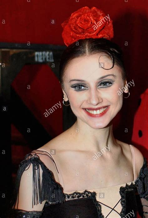 Svetlana Zakharova Smiling From The Backstage Of Carmensuite Bolshoi