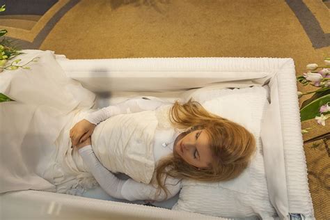 Liana Kotsura In Her Open Casket During Her Funeral Dead Bride Post