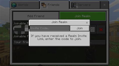 How Do I Join A Minecraft Realm With A Code Rmcrealmsservers