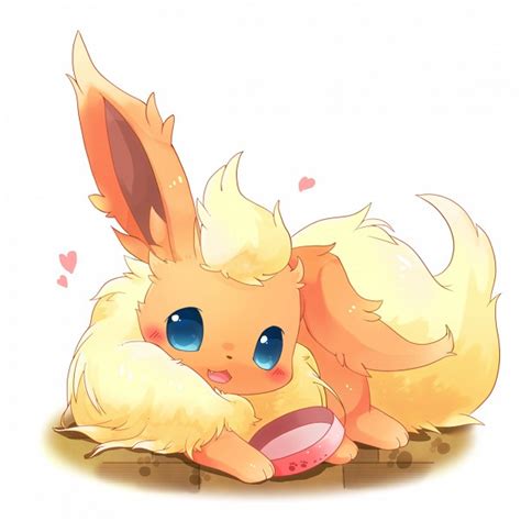 Flareon Pokémon Image By Ushiinu 1770539 Zerochan Anime Image Board