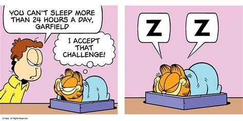 Garfield Sleeping Comic Strip Hot Sex Picture