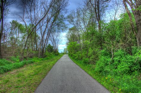 Paved Hiking Path At Kickapoo Valley Reserve Wisconsin Image Free