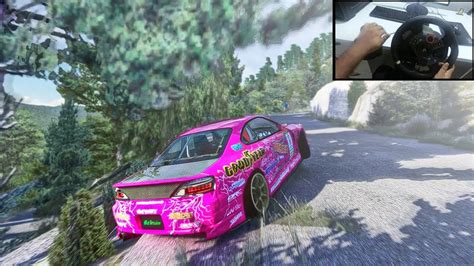 Drifting Rally Stage In Silvia S L Assetto Corsa Logitech G