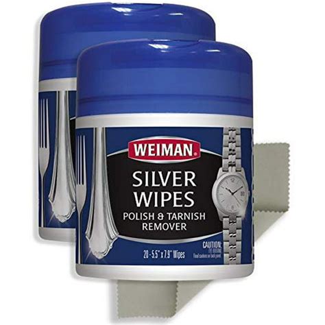 Weiman Weiman Jewelry Polish Cleaner And Tarnish Remover Wipes 20