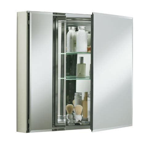 Kohler Cb Clc3026fs 26 In H X 30 In W Metal Recessed Medicine Cabinet