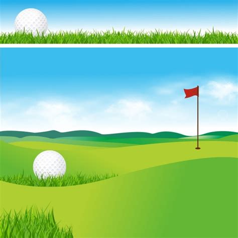 Golf Club Clipart Vector Free