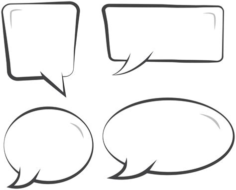 Speech Balloon Png Transparent Image Download Size 8000x6448px