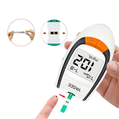 Yasee Blood Glucose Test Strips Meters Needles Lancet Sugar Monitor
