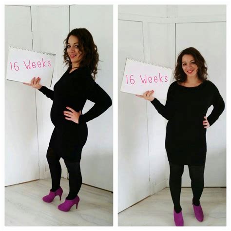 First Baby 16 Weeks Pregnant Belly Pictures Pregnantbelly