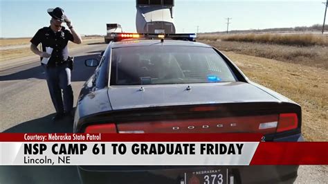 Nebraska State Patrol 61st Basic Recruit Camp To Graduate Friday News