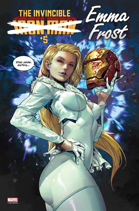 Destiny Fulfilled Emma Frost Joins ‘invincible Iron Man In April