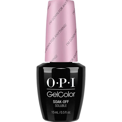 (nl ba4) ~ 8.8 8.3 8.9 5: OPI GelColor I'm Gown for Anything!