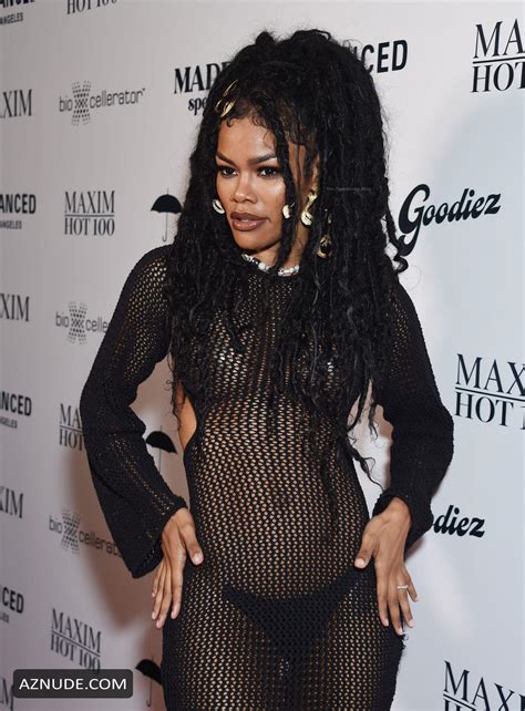 Teyana Taylor Sexy Shows Off Her Tits And Butt At The Maxim Hot 100 Event In Los Angeles Aznude