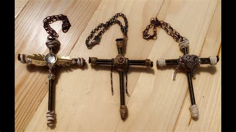 Learn To Make These Cross Ornaments From Nails Youtube